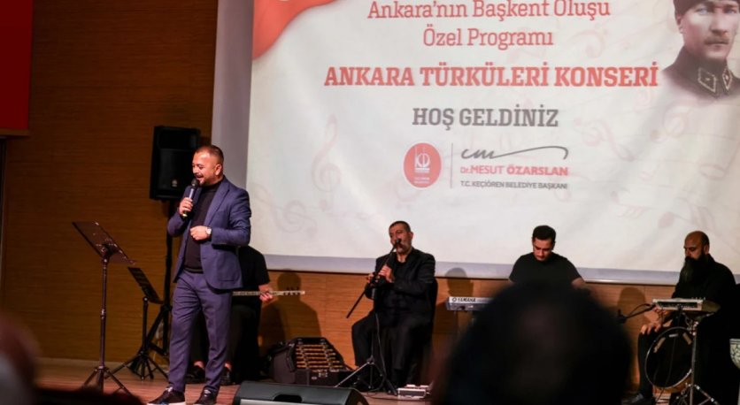 Ankara’nın Başkent Oluşuna Özel Türkü Gecesi! Unutulmaz Kutlama