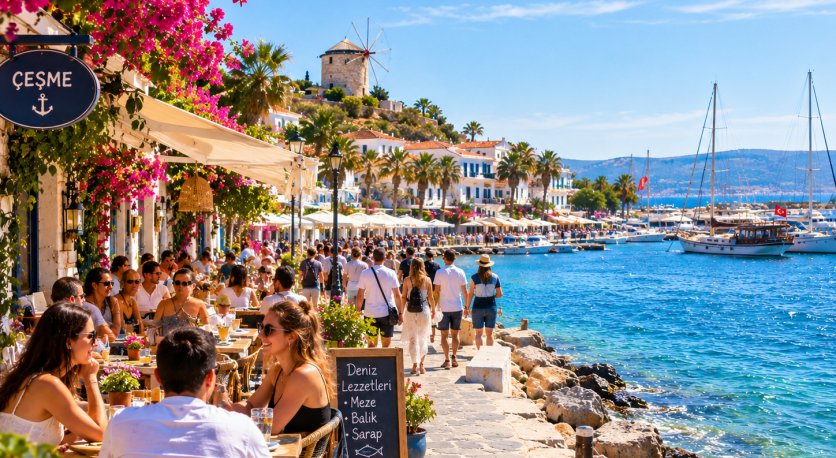 Çeşme’de Sezon Sonu Turizmi Patlaması: Turizm 12 Aya Yayılıyor