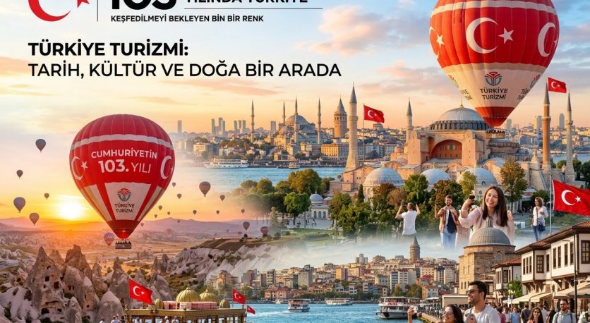 Cumhuriyetin 103. Yılında Türkiye Turizmi