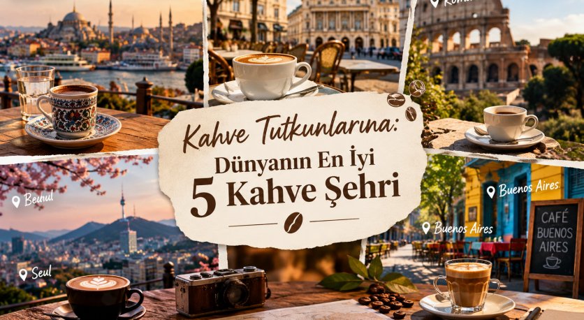 Kahve Tutkunlarına: Dünyanın En İyi 5 Kahve Şehri