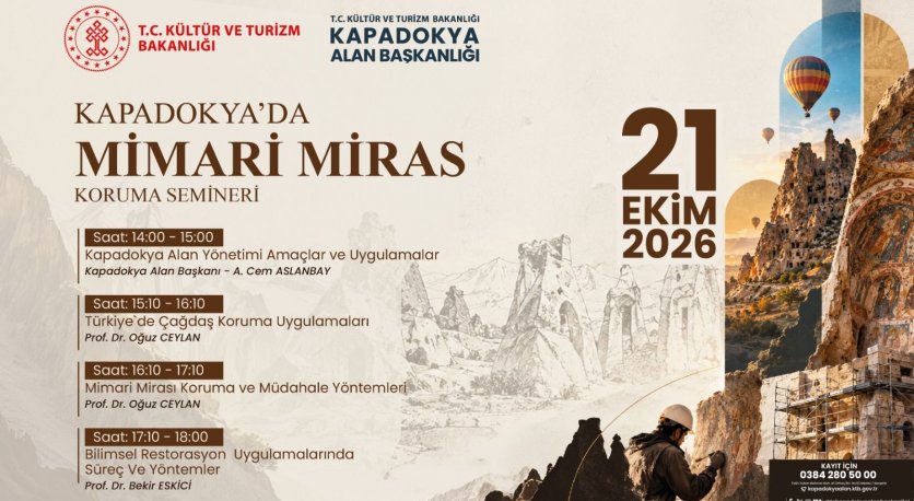 Kapadokya'nın Tarihi Doku ve Mimari Miras Semineri