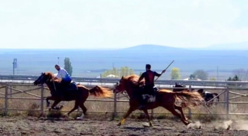 Kars Selim’de Nefes Kesen Cirit Heyecanı: Gelenek Yaşatılıyor
