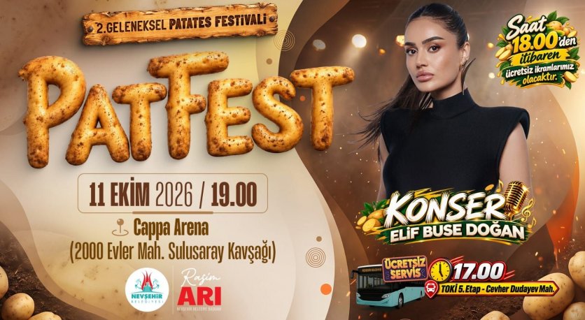 Nevşehir 2. PATFEST Başlıyor: Etkinlik Programı ve Detaylar